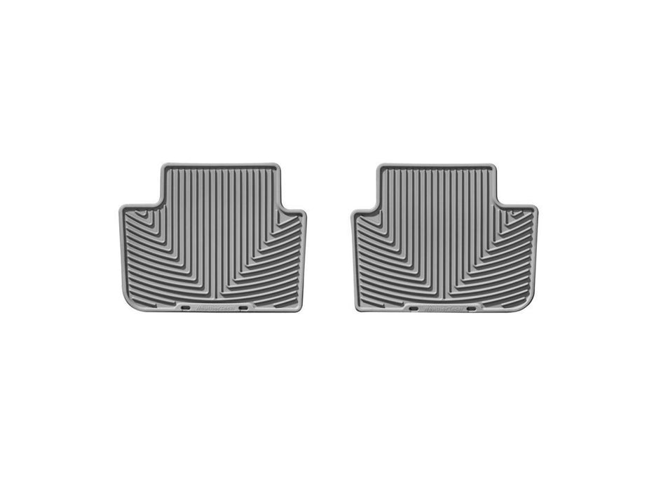 WeatherTech 04+ BMW X3 Rear Rubber Mats - Grey WeatherTech
