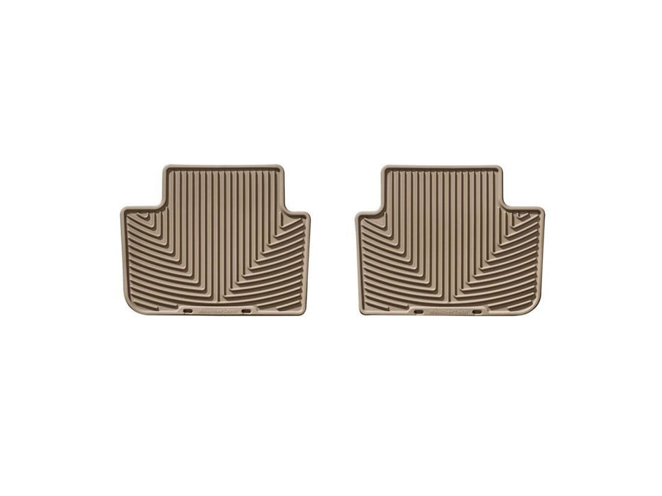 WeatherTech 04+ BMW X3 Rear Rubber Mats - Tan WeatherTech