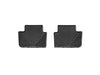 WeatherTech 04+ BMW X3 Rear Rubber Mats - Black WeatherTech