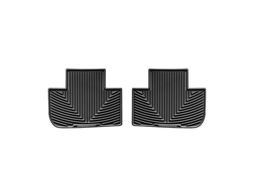 WeatherTech 05+ Cadillac STS Rear Rubber Mats - Black WeatherTech