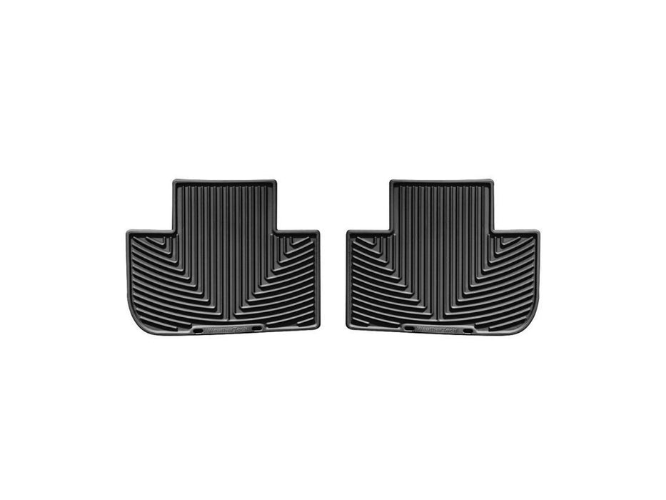 WeatherTech 05+ Cadillac STS Rear Rubber Mats - Black WeatherTech