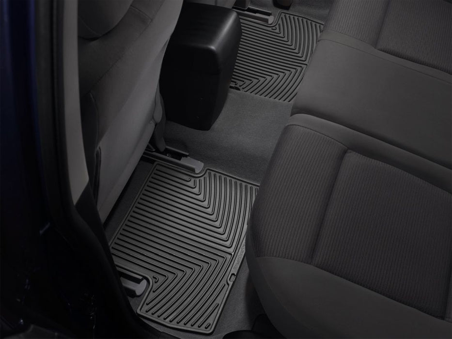 WeatherTech 05-10 Toyota Avalon Rear Rubber Mats - Black WeatherTech