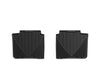 WeatherTech 06+ Lincoln MKZ Rear Rubber Mats - Black WeatherTech