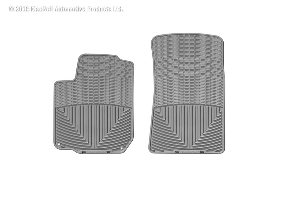 WeatherTech 04 Volkswagen R32 Front Rubber Mats - Grey WeatherTech