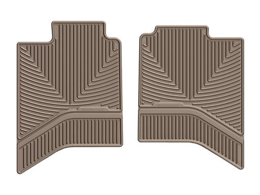 WeatherTech 02-14 Dodge Ram 1500 Rear Rubber Mats - Tan WeatherTech