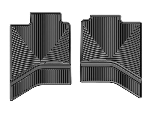 WeatherTech 02-14 Dodge Ram Quad Cab Rear Rubber Mats - Black WeatherTech