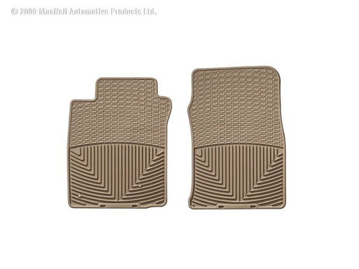 WeatherTech 00-05 Hyundai Accent Front Rubber Mats - Tan WeatherTech