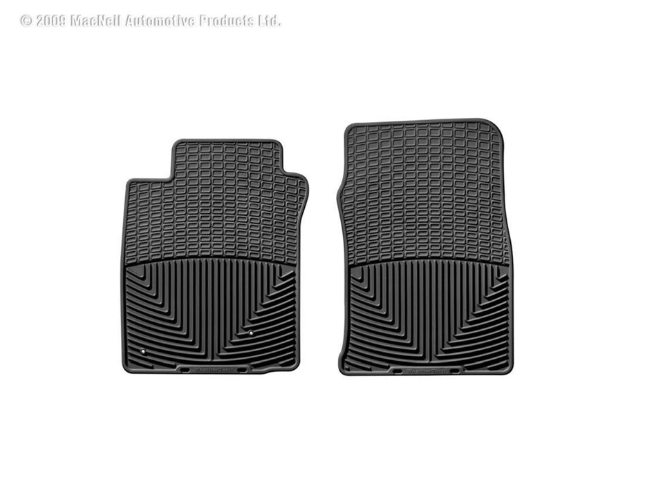 WeatherTech 00-05 Hyundai Accent Front Rubber Mats - Black WeatherTech