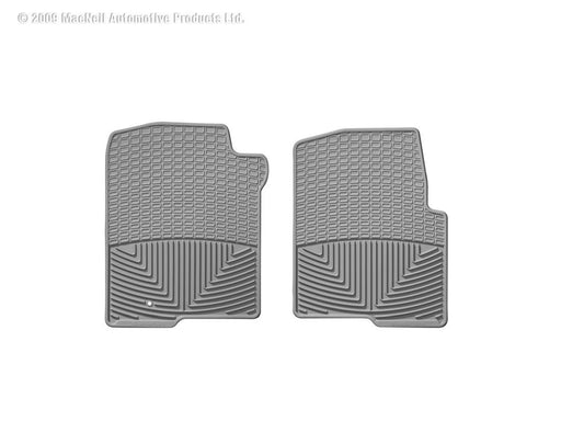 WeatherTech 04-08 Ford F150 Ext Cab Front Rubber Mats - Grey WeatherTech