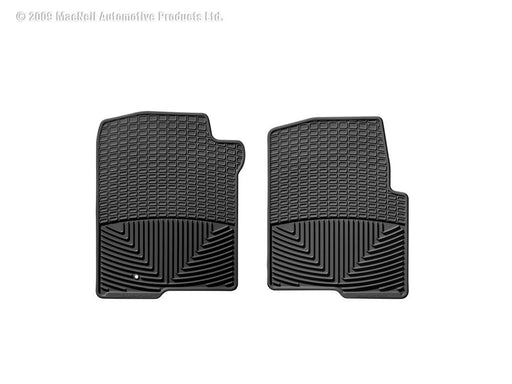 WeatherTech 04-08 Ford F150 Ext Cab Front Rubber Mats - Black WeatherTech