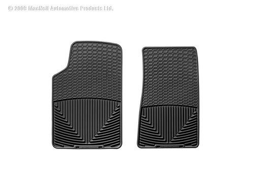 WeatherTech 03-10 Cadillac CTS Front Rubber Mats - Black WeatherTech