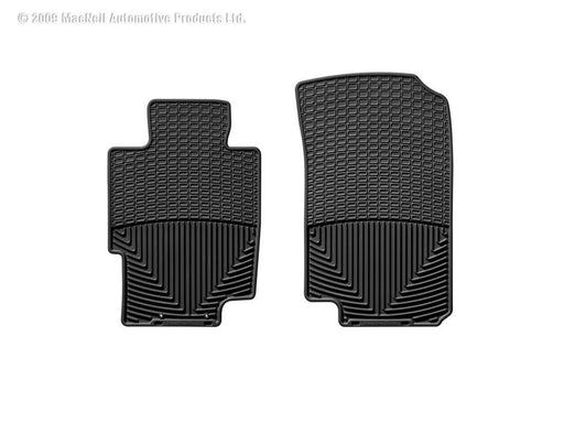 WeatherTech 04-08 Acura TL Front Rubber Mats - Black WeatherTech