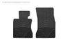 WeatherTech 04-07 BMW 525i Front Rubber Mats - Black WeatherTech