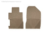 WeatherTech 06-11 Honda Civic Coupe / Si Coupe Front Rubber Mats - Tan WeatherTech
