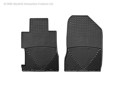 WeatherTech 06-11 Honda Civic Coupe / Si Coupe Front Rubber Mats - Black WeatherTech