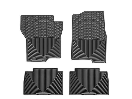 WT Rubber Mats - Front - Blk WeatherTech