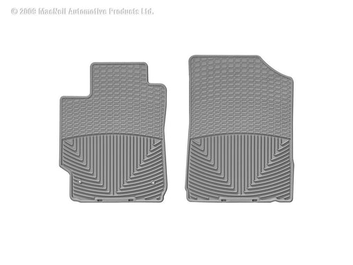 WeatherTech 03-13 Mazda Mazda 6 Hatch Front Rubber Mats - Grey WeatherTech