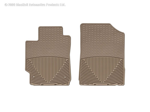 WeatherTech 03-13 Mazda Mazda 6 Hatch Front Rubber Mats - Tan WeatherTech