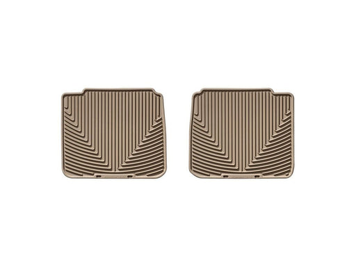 WeatherTech 06-10 Lexus GS Rear Rubber Mats - Tan WeatherTech