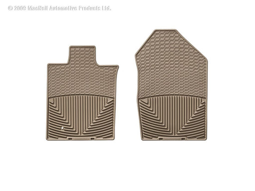 WeatherTech 06-09 Ford Fusion Front Rubber Mats - Tan WeatherTech