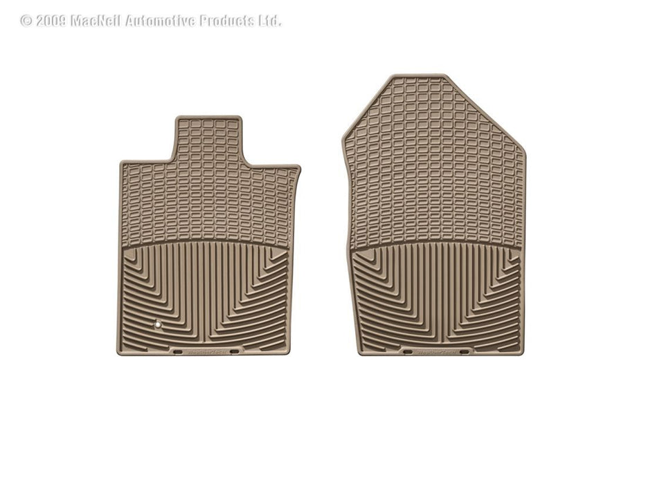WeatherTech 06-09 Ford Fusion Front Rubber Mats - Tan WeatherTech