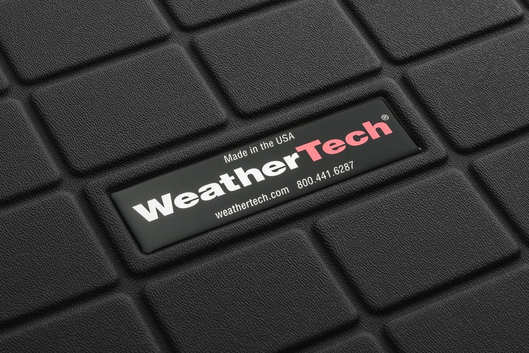 WeatherTech Universal Front and Rear Trim-to-Fit Mat (4pc Set) - Black WeatherTech