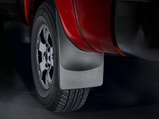 WeatherTech 05-13 Toyota Tacoma No Drill Mudflaps - Black WeatherTech